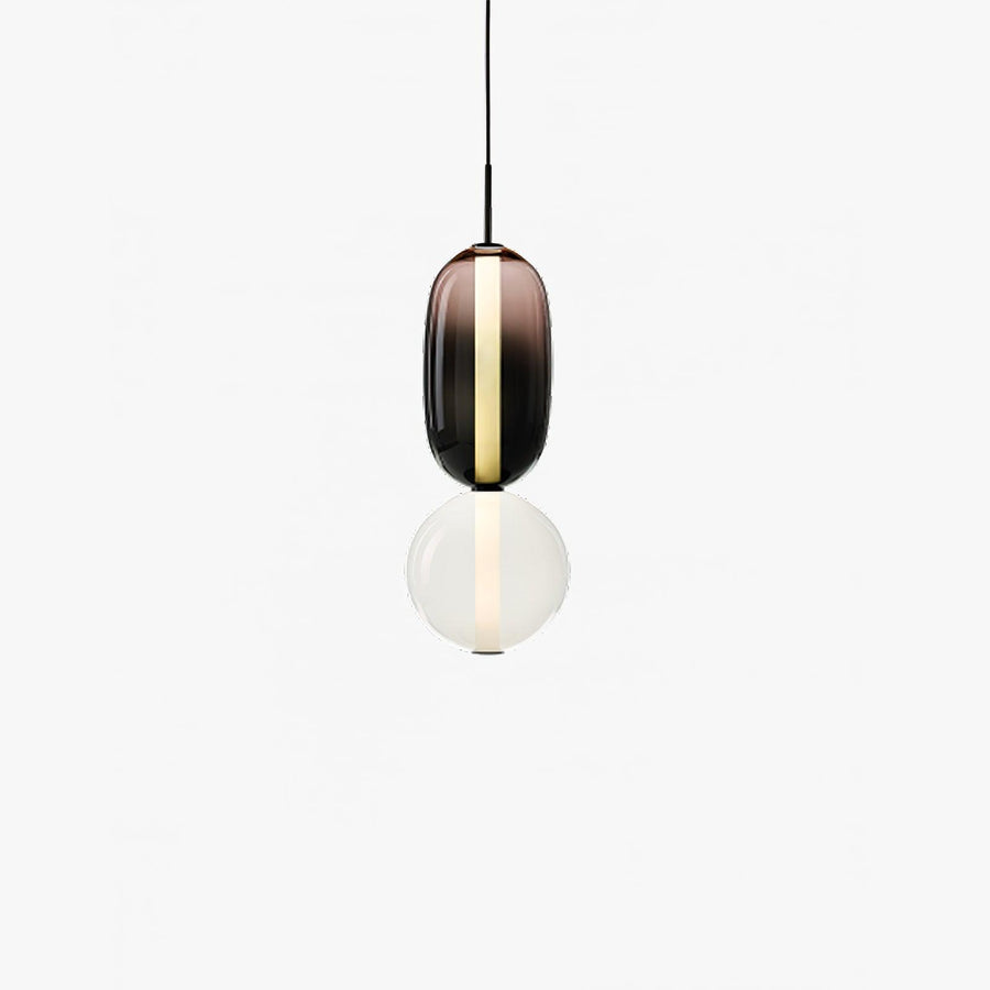 Candied Glass Pendant Light Fixture-Lighting > Pendant Lights-casanuva-16cmx50cm-Warm Light-Colorful-casanuva