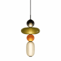 Candied Glass Pendant Light Fixture-Lighting > Pendant Lights-casanuva-18cmx56cm-Warm Light-Colorful-casanuva