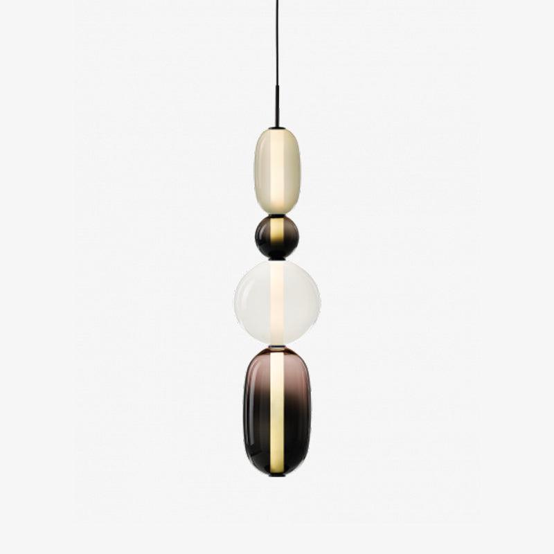 Candied Glass Pendant Light Fixture-Lighting > Pendant Lights-casanuva-casanuva