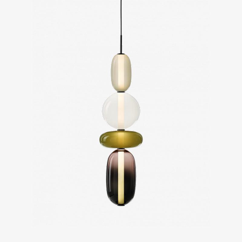 Candied Glass Pendant Light Fixture-Lighting > Pendant Lights-casanuva-casanuva