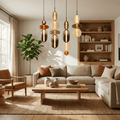 Candied Glass Pendant Light Fixture-Lighting > Pendant Lights-casanuva-casanuva
