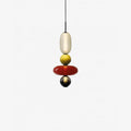 Candied Glass Pendant Light Fixture-Lighting > Pendant Lights-casanuva-Ø18cmx56cm-Warm Light-Colorful-casanuva
