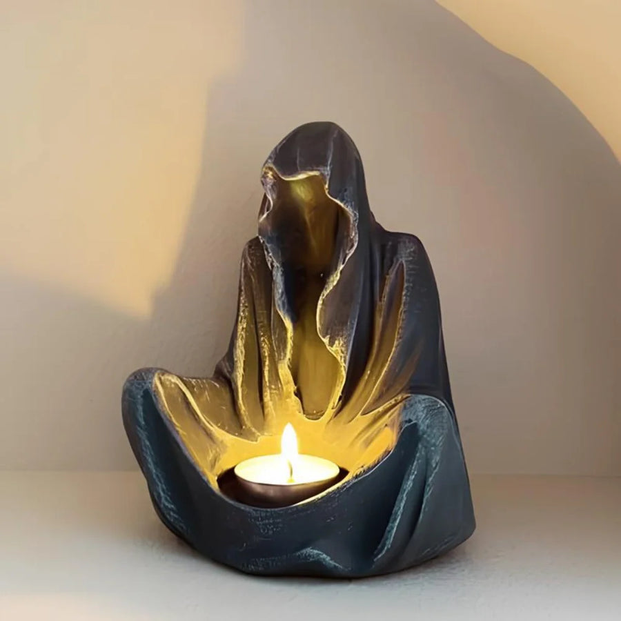 Candle Holder Ashcloak Design-Home Decor > Candle Holders-casanuva-Midnight Blue-casanuva