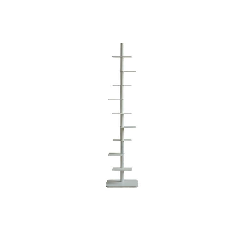 Carbon Steel Spiral Bookshelf 9-Tier Corner Display Rack for Home Office-Furniture > Bookshelves-casanuva-casanuva