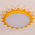 Cartoon Sun Shaped LED Ceiling Light Flush Mount Fixture-Lighting > Ceiling Lights-casanuva-casanuva