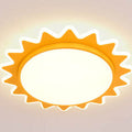 Cartoon Sun Shaped LED Ceiling Light Flush Mount Fixture-Lighting > Ceiling Lights-casanuva-casanuva