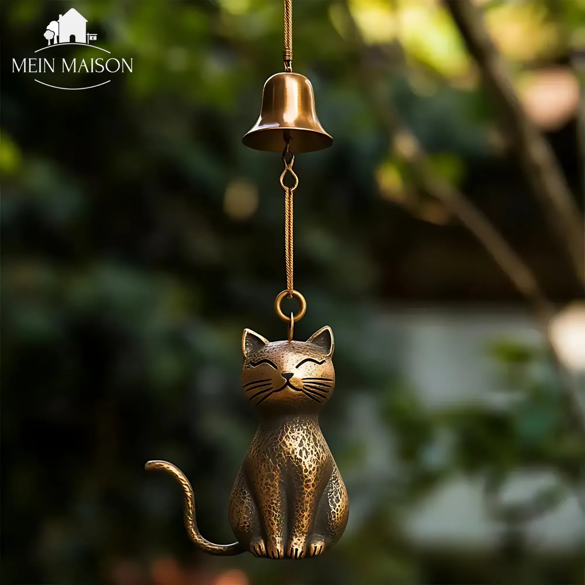 Cat Wind Chime with Magical Design-Home Decor > Decorative Accessories-casanuva-casanuva