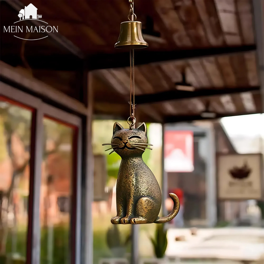 Cat Wind Chime with Magical Design-Home Decor > Decorative Accessories-casanuva-casanuva
