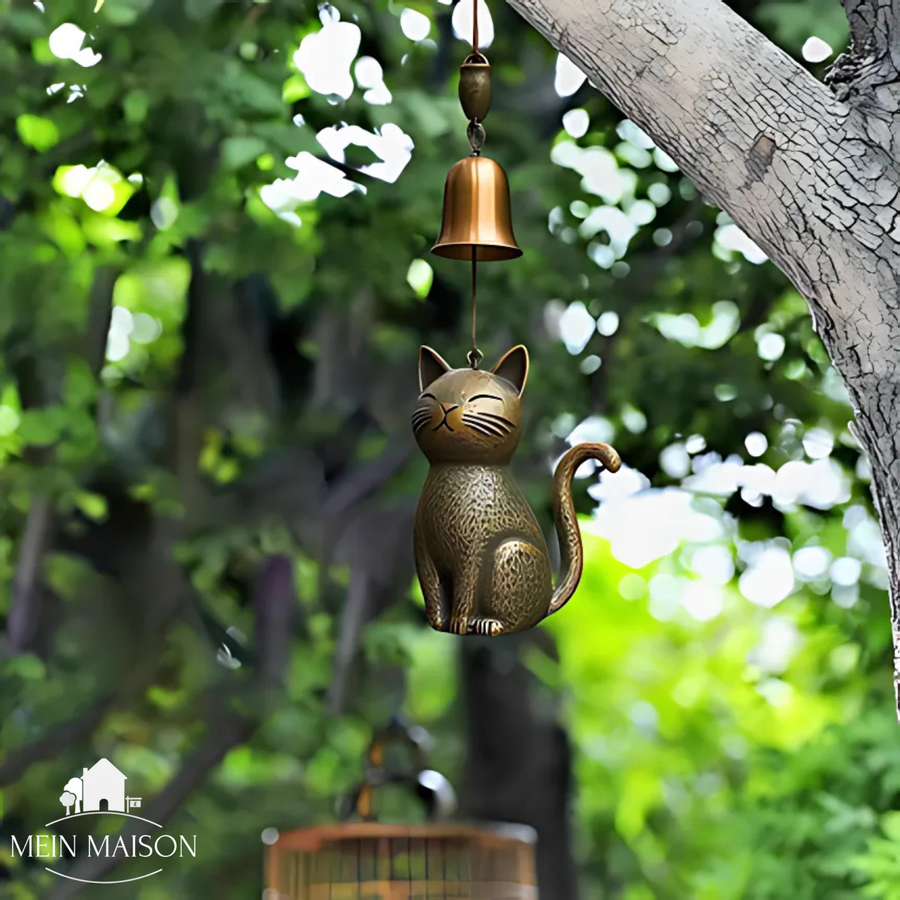 Cat Wind Chime with Magical Design-Home Decor > Decorative Accessories-casanuva-casanuva