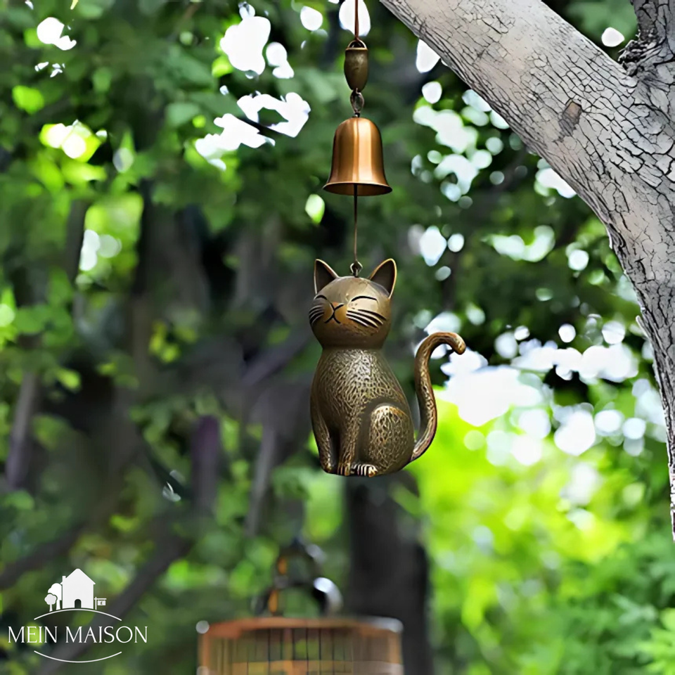 Cat Wind Chime with Magical Design-Home Decor > Decorative Accessories-casanuva-casanuva