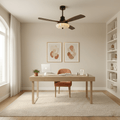 Ceiling Fan Light Lotus Bloom Design-Lighting > Ceiling Lights-casanuva-casanuva