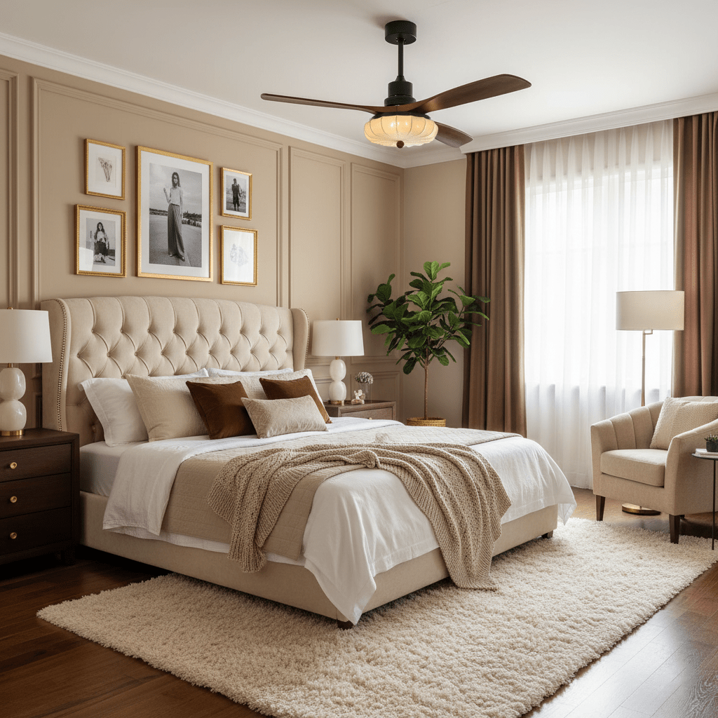 Ceiling Fan Light Lotus Bloom Design-Lighting > Ceiling Lights-casanuva-casanuva