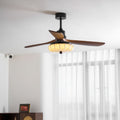 Ceiling Fan Light Lotus Bloom Design-Lighting > Ceiling Lights-casanuva-casanuva