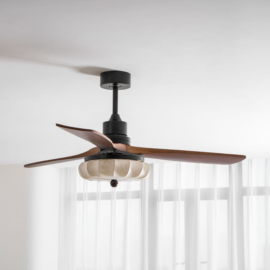 Ceiling Fan Light Lotus Bloom Design-Lighting > Ceiling Lights-casanuva-casanuva