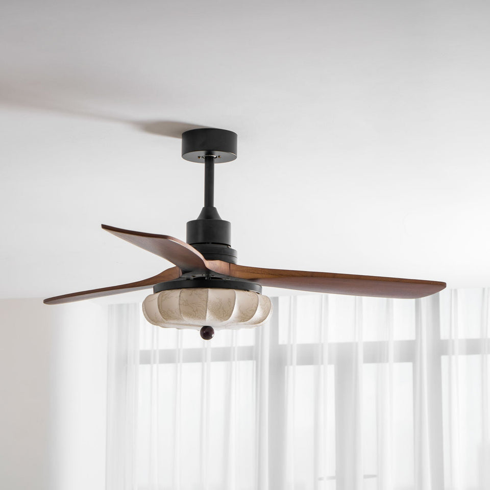 Ceiling Fan Light Lotus Bloom Design-Lighting > Ceiling Lights-casanuva-casanuva