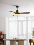 Ceiling Fan Light Lotus Bloom Design-Lighting > Ceiling Lights-casanuva-casanuva