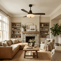 Ceiling Fan Light Lotus Bloom Design-Lighting > Ceiling Lights-casanuva-casanuva