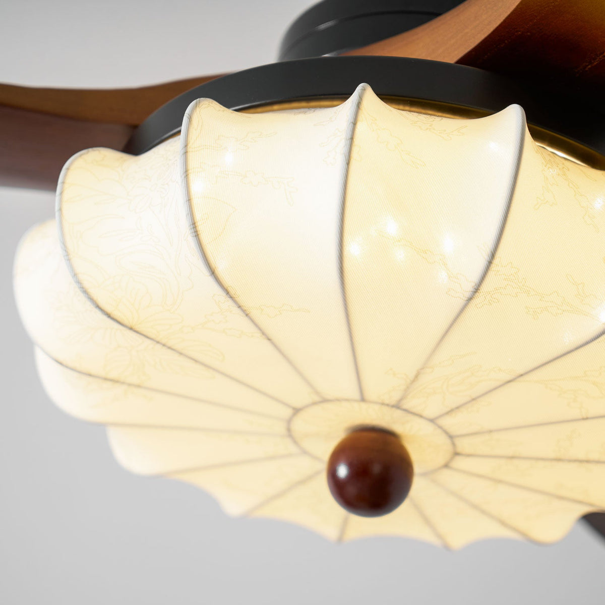 Ceiling Fan Light Lotus Bloom Design-Lighting > Ceiling Lights-casanuva-casanuva