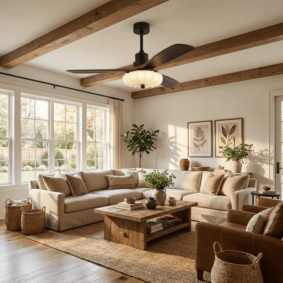 Ceiling Fan Light Lotus Bloom Design-Lighting > Ceiling Lights-casanuva-casanuva