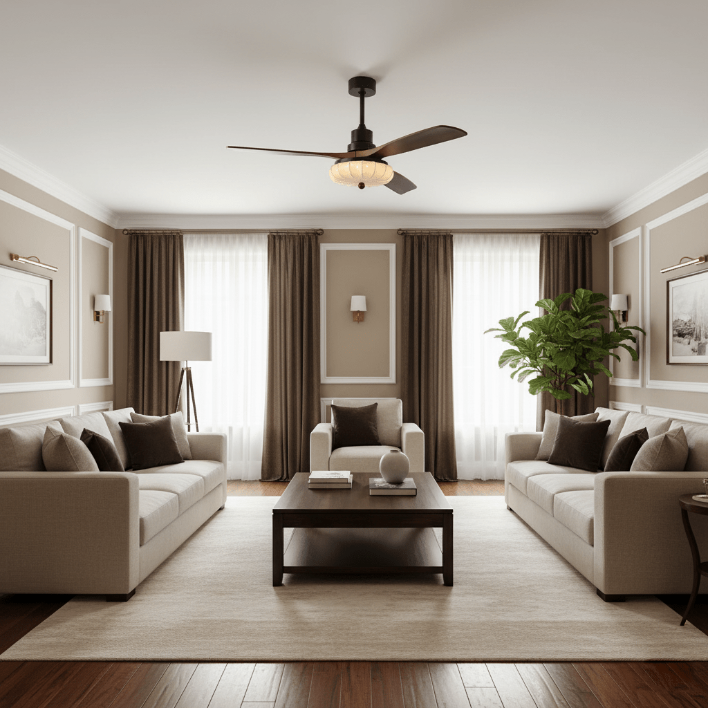 Ceiling Fan Light Lotus Bloom Design-Lighting > Ceiling Lights-casanuva-casanuva