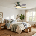 Ceiling Fan Light with Dimmable LED and Modern Design-Lighting > Ceiling Lights-casanuva-casanuva