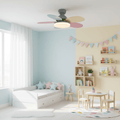 Ceiling Fan Light with Dimmable LED and Modern Design-Lighting > Ceiling Lights-casanuva-casanuva