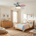 Ceiling Fan Light with Dimmable LED and Modern Design-Lighting > Ceiling Lights-casanuva-casanuva
