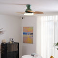 Ceiling Fan Light with Dimmable LED and Modern Design-Lighting > Ceiling Lights-casanuva-casanuva