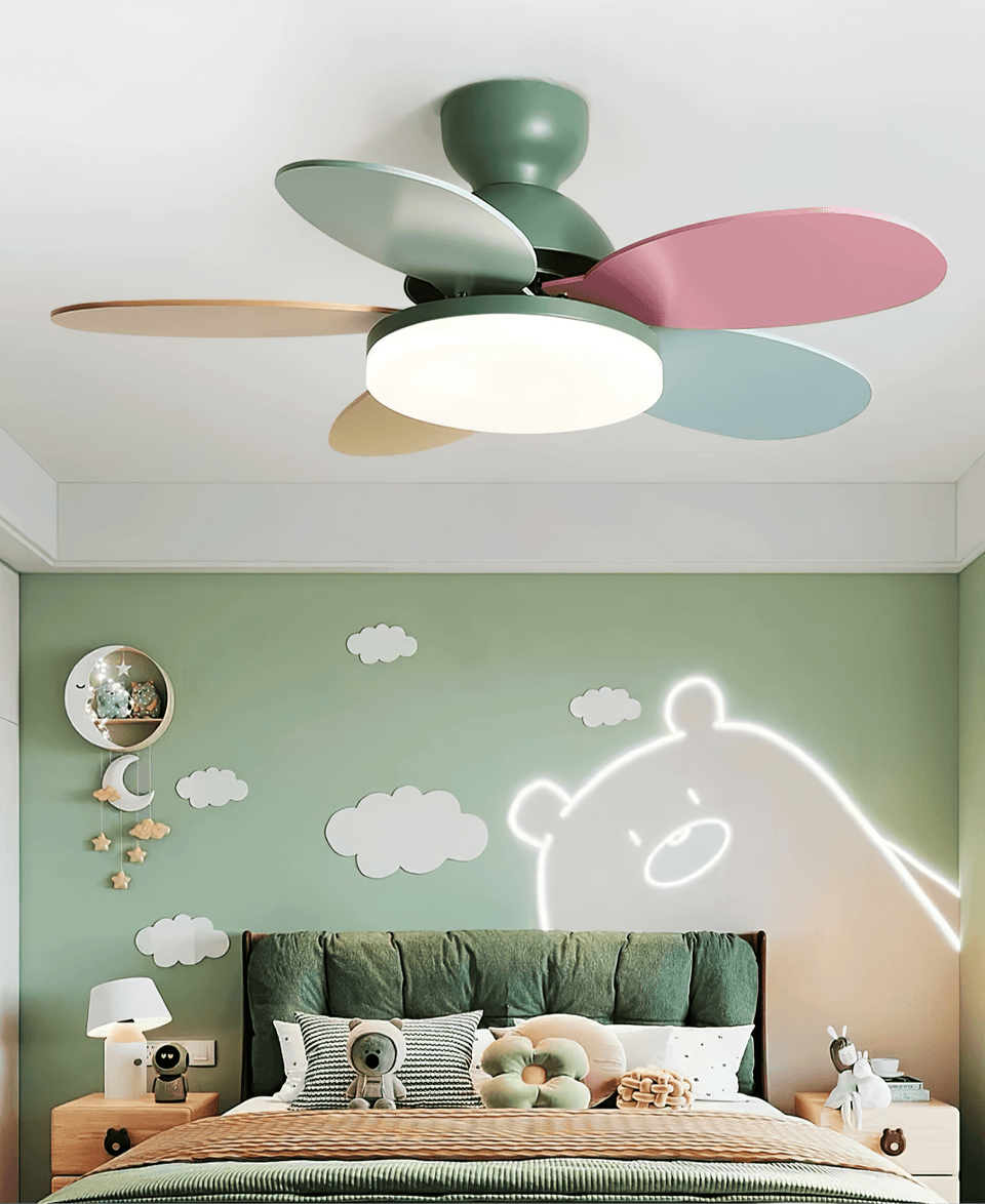 Ceiling Fan Light with Dimmable LED and Modern Design-Lighting > Ceiling Lights-casanuva-casanuva