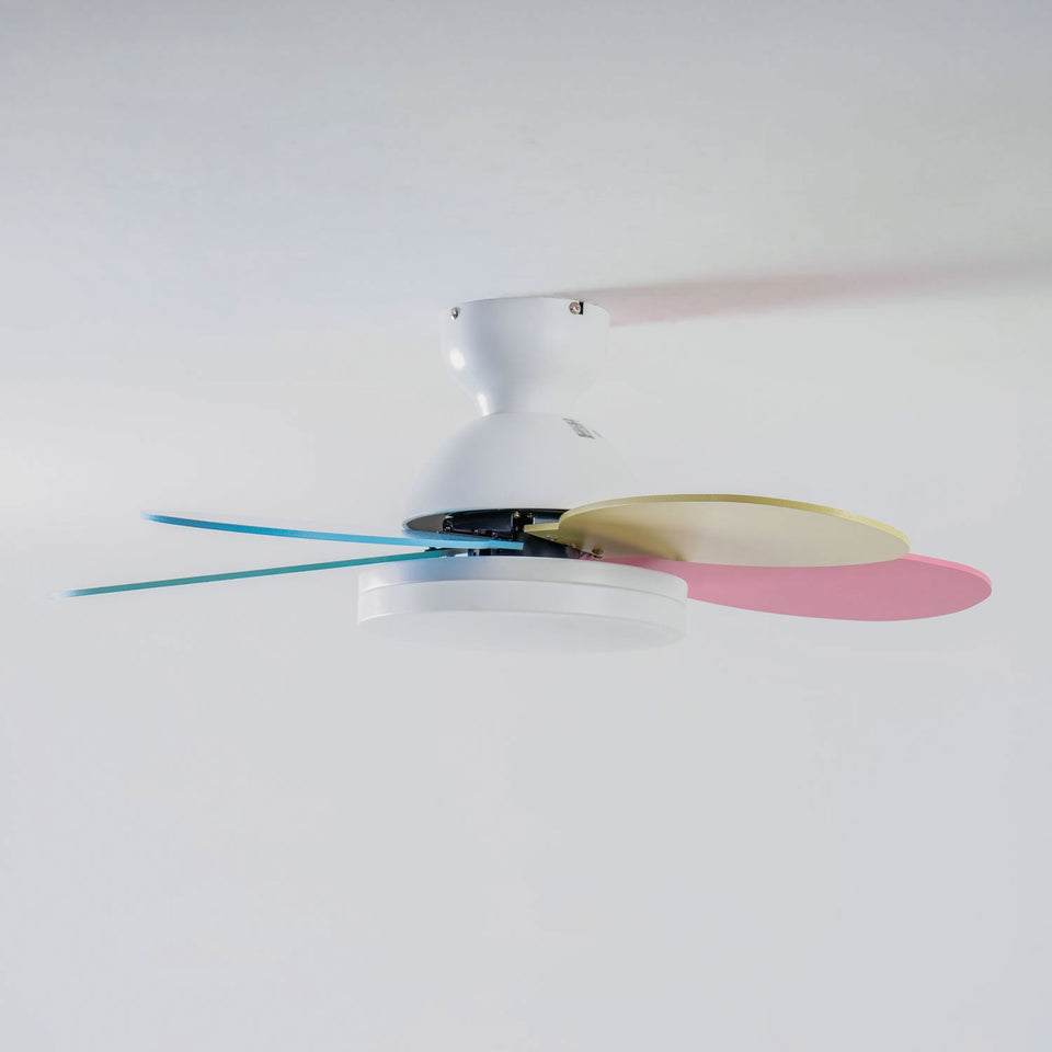 Ceiling Fan Light with Dimmable LED and Modern Design-Lighting > Ceiling Lights-casanuva-casanuva