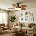 Ceiling Fan Light with Dimmable LED and Modern Design-Lighting > Ceiling Lights-casanuva-casanuva