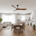 Ceiling Fan with Remote Control and Energy Efficient Design-Lighting > Ceiling Lights-casanuva-casanuva