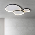 Ceiling Lamp Modern Armor Design LED Light Fixture-Lighting > Pendant Lights-casanuva-Black-casanuva