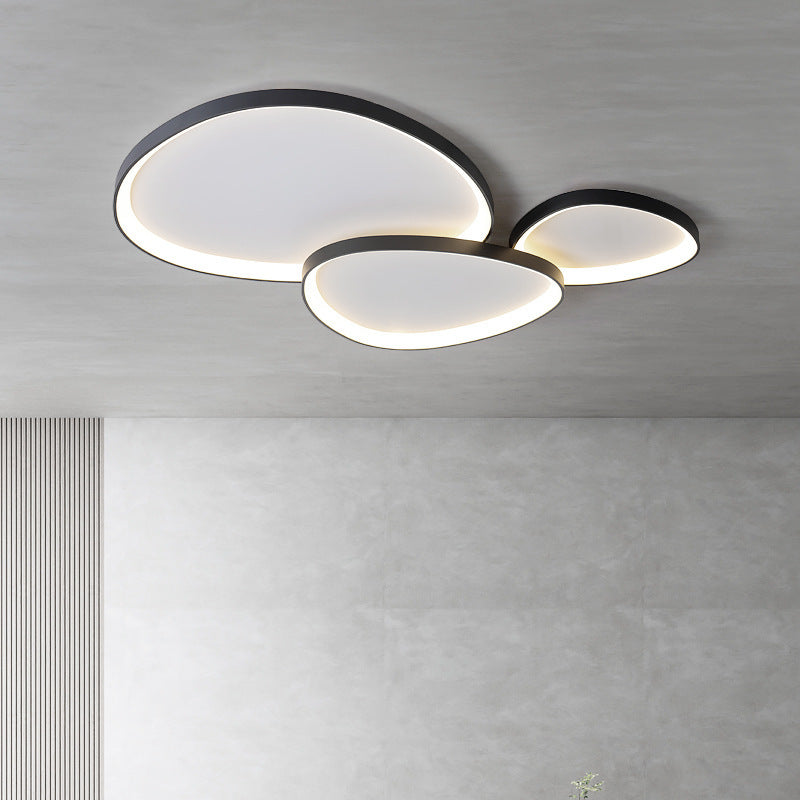 Ceiling Lamp Modern Armor Design LED Light Fixture-Lighting > Pendant Lights-casanuva-Black-casanuva