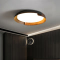 Ceiling Light Fixture for Bedroom LED Modern Design-Lighting > Ceiling Lights-casanuva-Black+Brown-D46*H10cm-Cold Light-casanuva