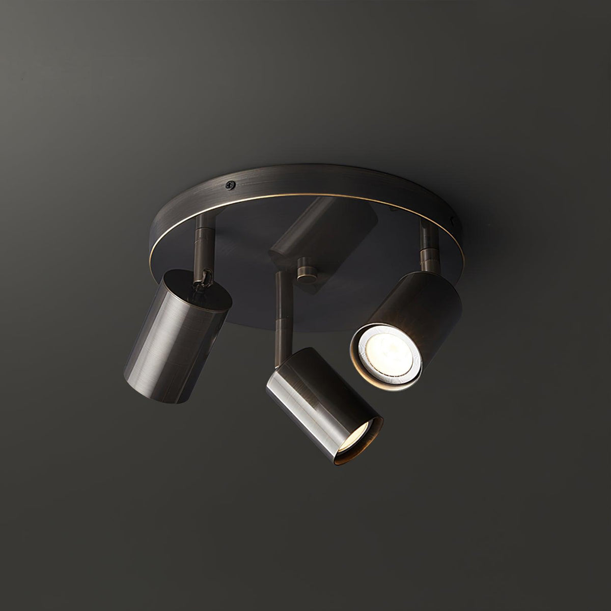 Ceiling Light Hugo Hotspot LED-Lighting > Ceiling Lights-casanuva-3 heads 25cmx15cm-Black-casanuva
