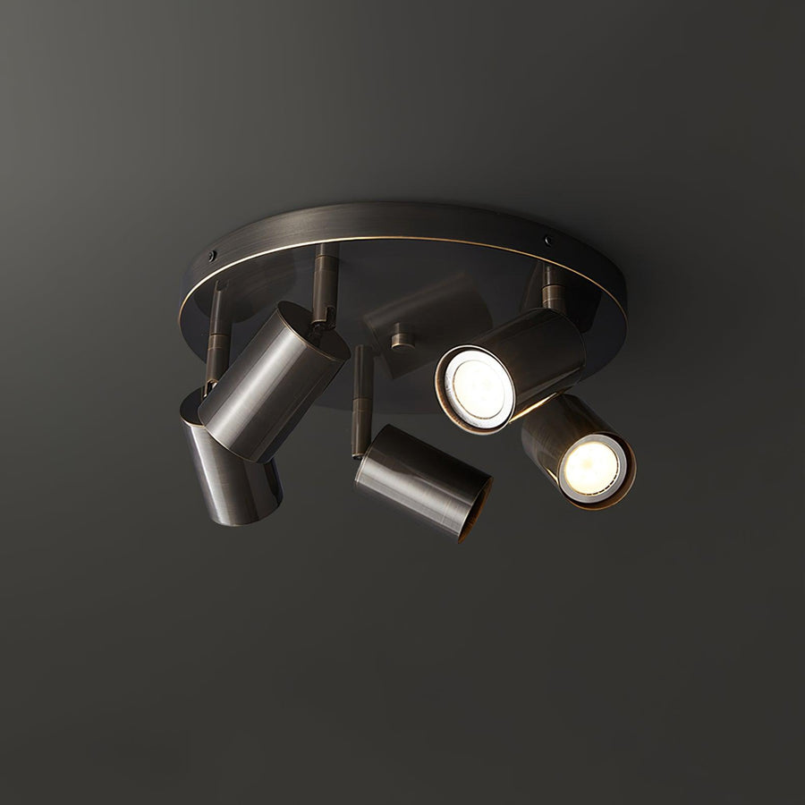 Ceiling Light Hugo Hotspot LED-Lighting > Ceiling Lights-casanuva-5 heads 30cmx15cm-Black-casanuva