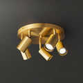 Ceiling Light Hugo Hotspot LED-Lighting > Ceiling Lights-casanuva-5 heads 30cmx15cm-Brass-casanuva