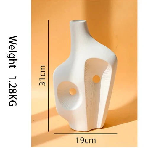 Ceramic Abstract Decorative Sculpture-Home Decor > Sculptures & Figurines-casanuva-casanuva
