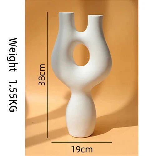 Ceramic Abstract Decorative Sculpture-Home Decor > Sculptures & Figurines-casanuva-casanuva