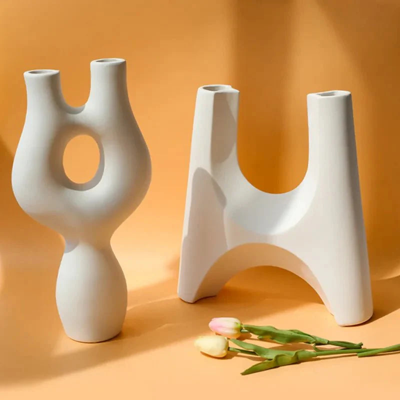 Ceramic Abstract Decorative Sculpture-Home Decor > Sculptures & Figurines-casanuva-casanuva