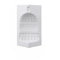 Ceramic Abstract Decorative Sculpture-Home Decor > Sculptures & Figurines-casanuva-White Arch-casanuva