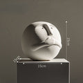 Ceramic Abstract Sculpture Minimalist Bora Design-Home Decor > Sculptures & Figurines-casanuva-casanuva