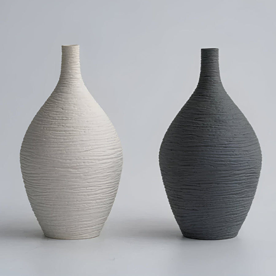 Ceramic Art Vase Earthline Design-Home Decor > Vases-casanuva-casanuva