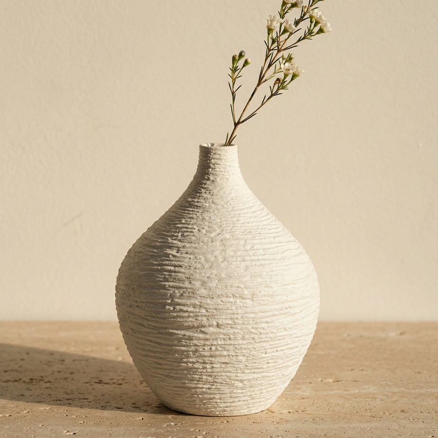 Ceramic Art Vase Earthline Design-Home Decor > Vases-casanuva-casanuva