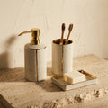 Ceramic Bathroom Accessories Set for Elegant Organization-Bedding & Bath > Bathroom Accessories-casanuva-casanuva