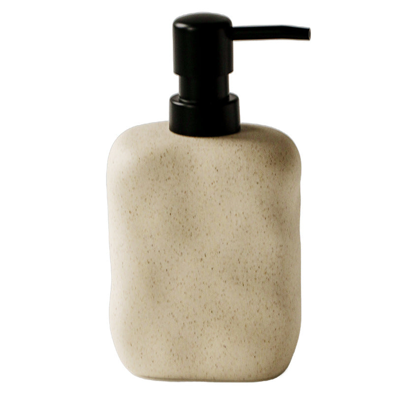 Ceramic Dispenser Japandi Design-Bedding & Bath > Bathroom Accessories-casanuva-casanuva