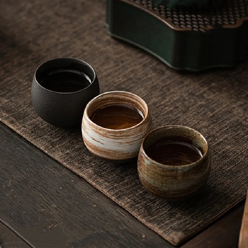 Ceramic Espresso Cups Set of Small Coffee Mugs-Kitchen & Dining > Tableware-casanuva-casanuva