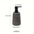 Ceramic Soap Dispenser Bottle-Bedding & Bath > Bathroom Accessories-casanuva-casanuva