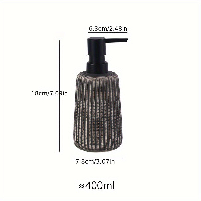 Ceramic Soap Dispenser Bottle-Bedding & Bath > Bathroom Accessories-casanuva-casanuva